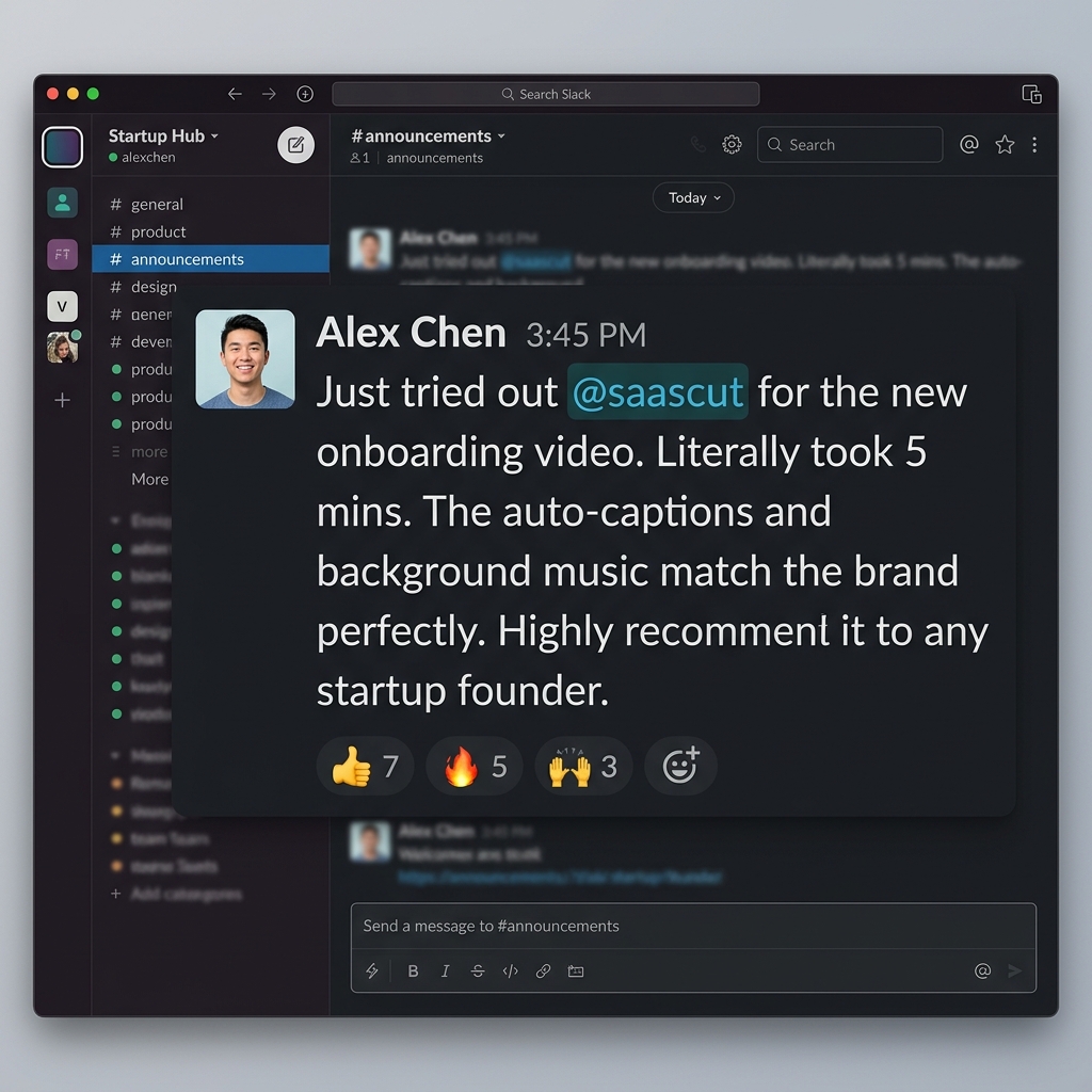 User Testimonial